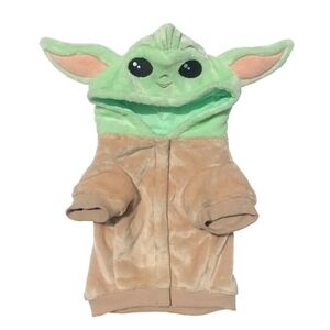 NWOT Star Wars Mandalorian Fleece Dog Hoodie - I Am The Child XL